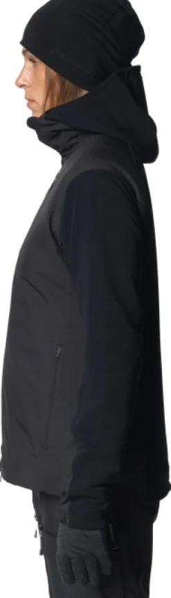 Houdini Moonwalk Houdi naisten takki, True Black| Softshelltakit Ja Tuulenpitävät Takit