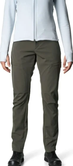 Houdini Retkeilyhousut^Motion Top naisten housut, vihreä