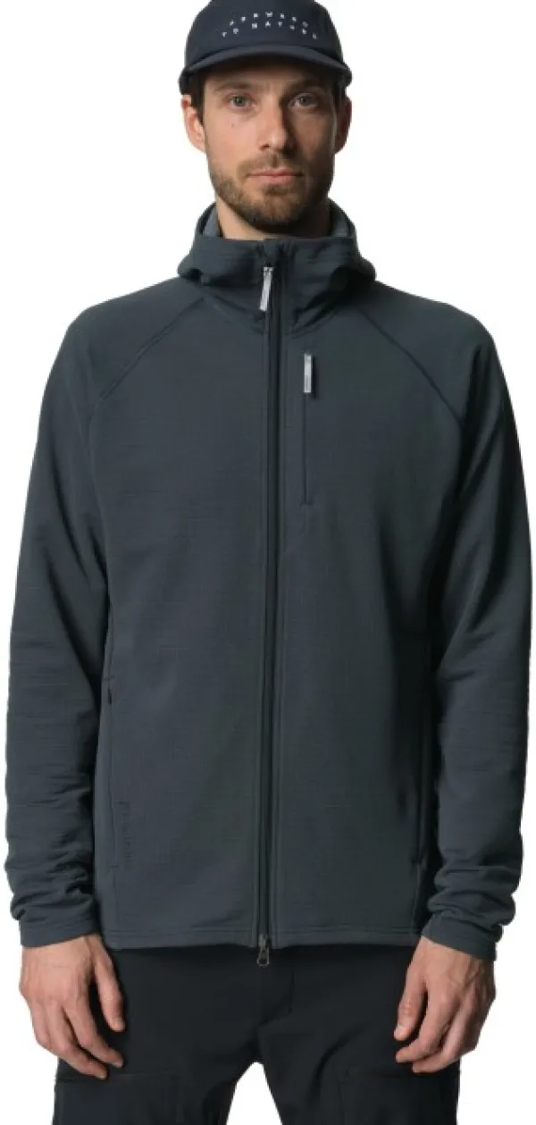 Houdini M's Aero Houdi Big Bang Blue| Hupparit, Fleecet Ja Välipaidat