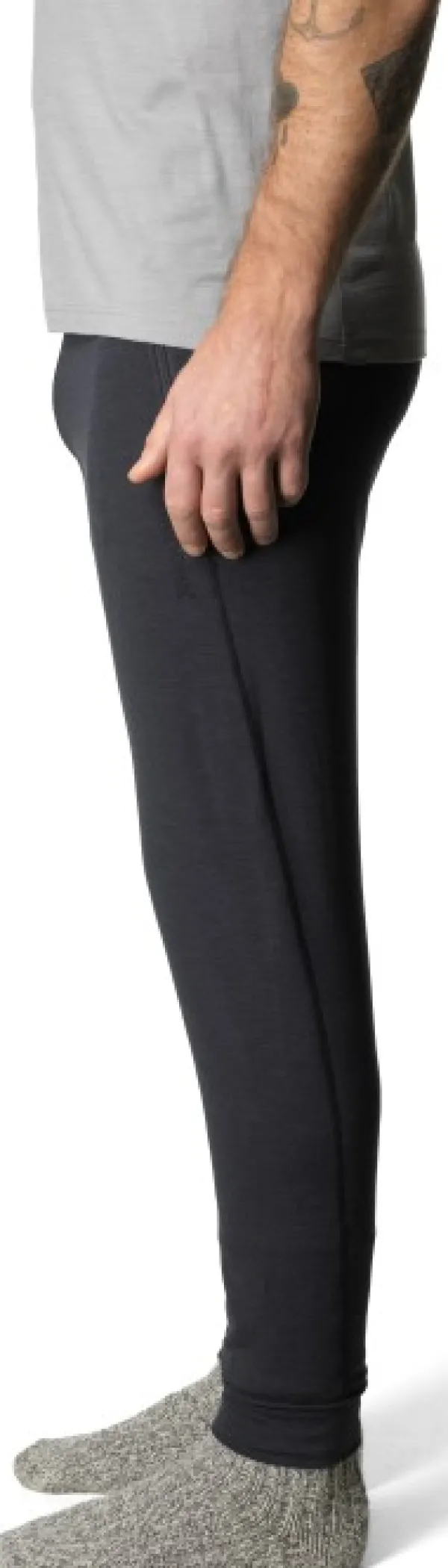 Houdini Outright Pants Rock fleecehousut, Black| Vapaa-ajan Housut