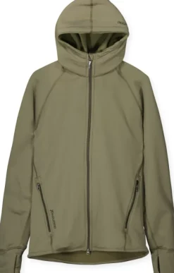 Houdini Hupparit, Fleecet Ja Välipaidat^Power Houdi huppari, vihreä