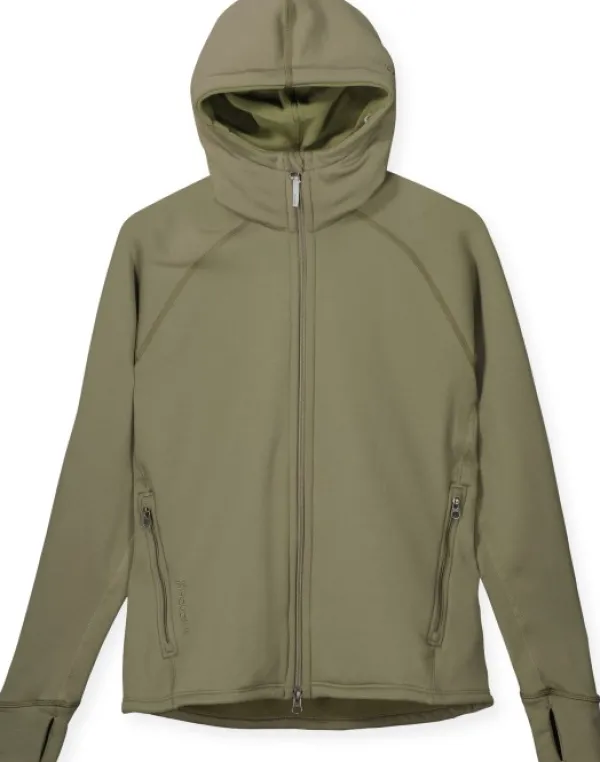 Houdini Power Houdi naisten huppari, vihreä| Hupparit, Fleecet Ja Välipaidat