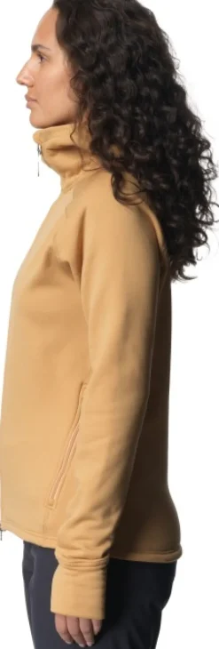 Houdini Power Houdi naisten huppari, vaaleanruskea| Hupparit, Fleecet Ja Välipaidat