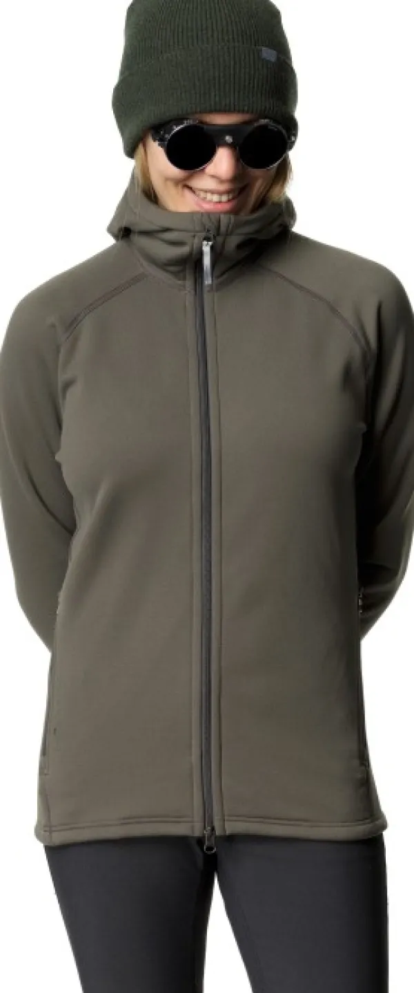 Houdini Power Houdi naisten fleecetakki, Baremark Green| Hupparit, Fleecet Ja Välipaidat