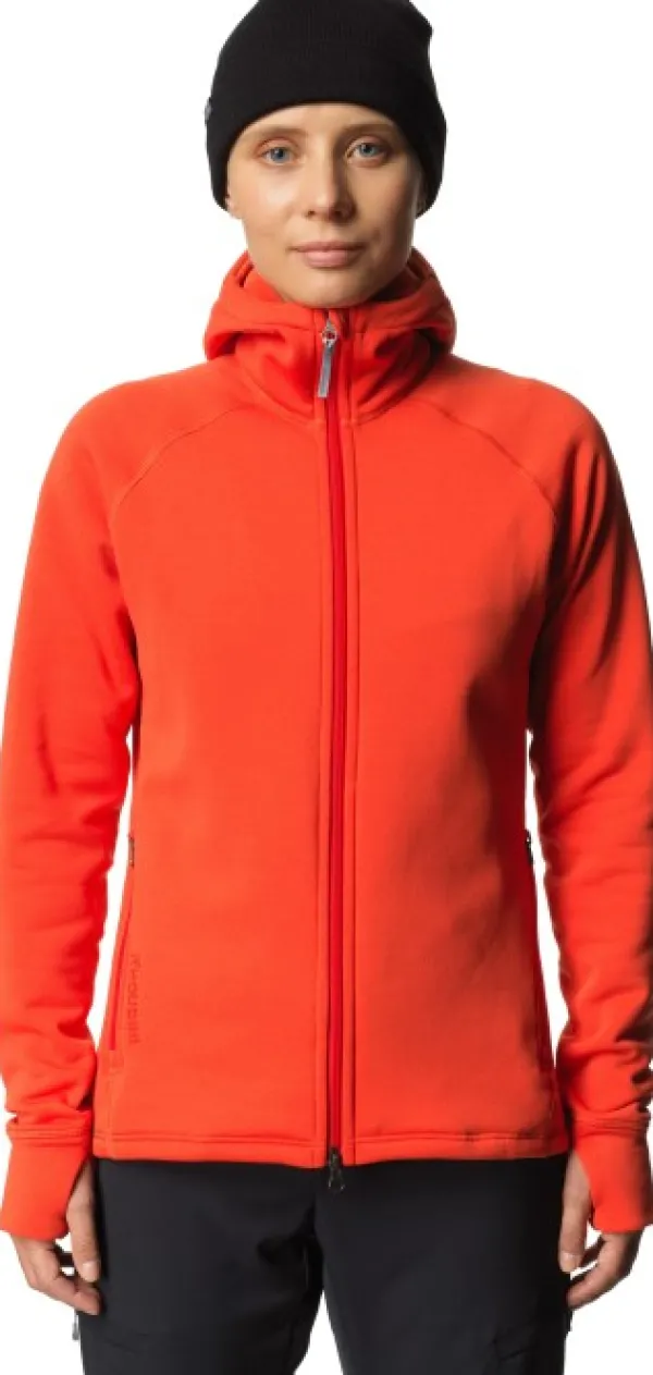 Houdini Hupparit, Fleecet Ja Välipaidat^Power Houdi naisten fleecetakki, More Than Red