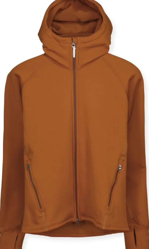 Houdini Hupparit, Fleecet Ja Välipaidat^Power Houdi takki, Cinnamon Brown