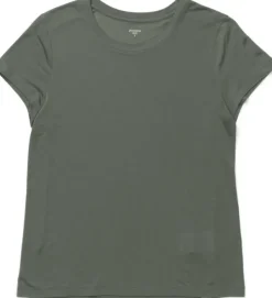 Houdini Tree Tee naisten t-paita, vihreäharmaa| T-paidat Ja Pikeepaidat