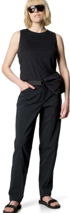 Houdini Vapaa-ajan Housut^Wadi naisten housut, True Black