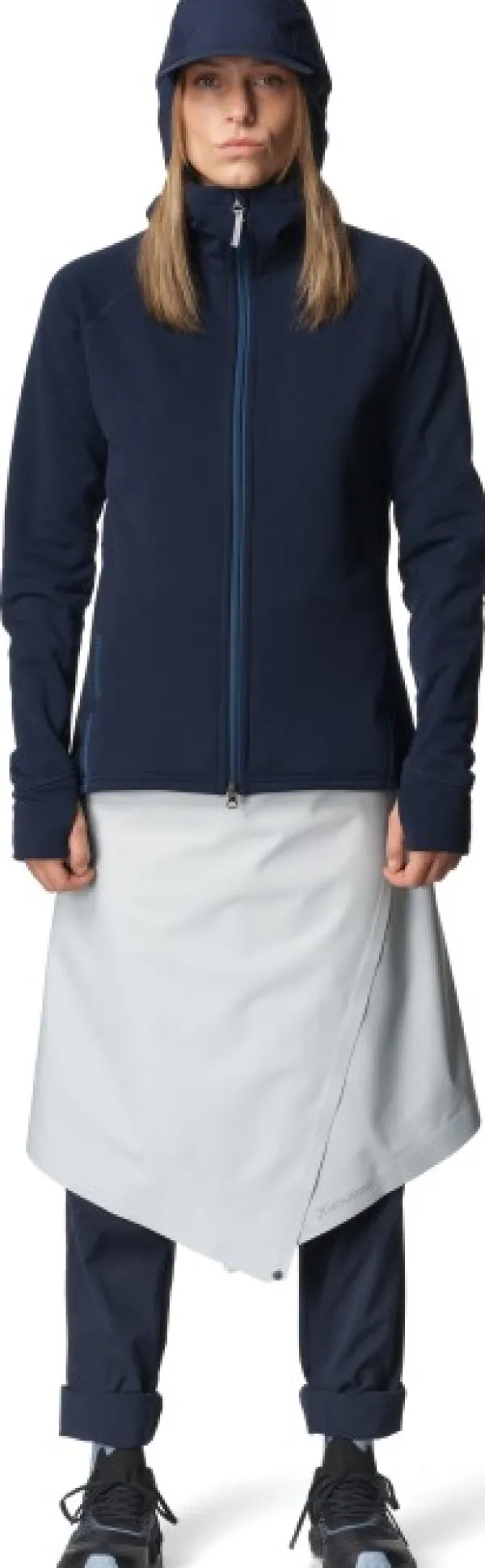 Houdini Hupparit, Fleecet Ja Välipaidat^W's Power Houdi Blue Illusion