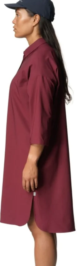 Houdini W's Route Shirt Dress Cab Red| Tunikat, Mekot Ja Hameet
