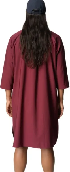 Houdini W's Route Shirt Dress Cab Red| Tunikat, Mekot Ja Hameet