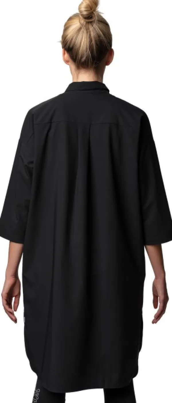 Houdini Flanelli- Ja Kauluspaidat^W's Route Shirt Dress True Black