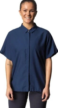 Houdini Flanelli- Ja Kauluspaidat^W's Tree Top Big Blue Light