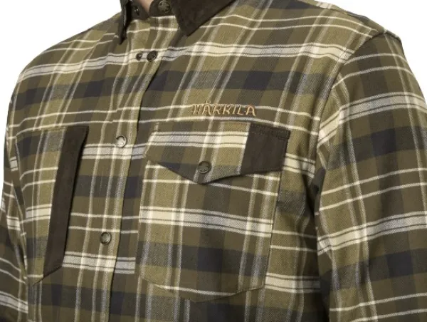 Härkila Metsästyspaidat^Aivak L/S Shirt flanellipaita, ruskea