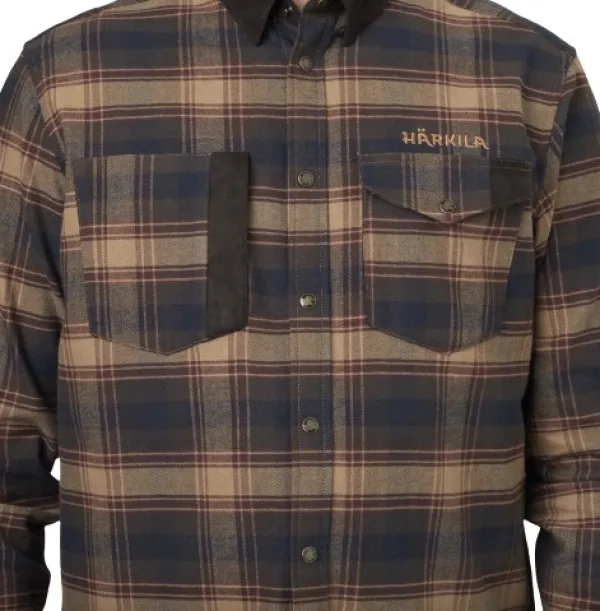 Härkila Aivak L/S Shirt flanellipaita, oliivinvihreä| Metsästyspaidat