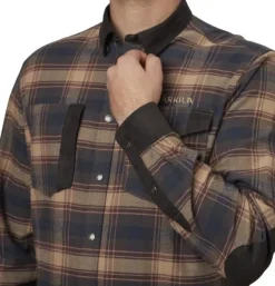 Härkila Aivak L/S Shirt flanellipaita, oliivinvihreä| Metsästyspaidat