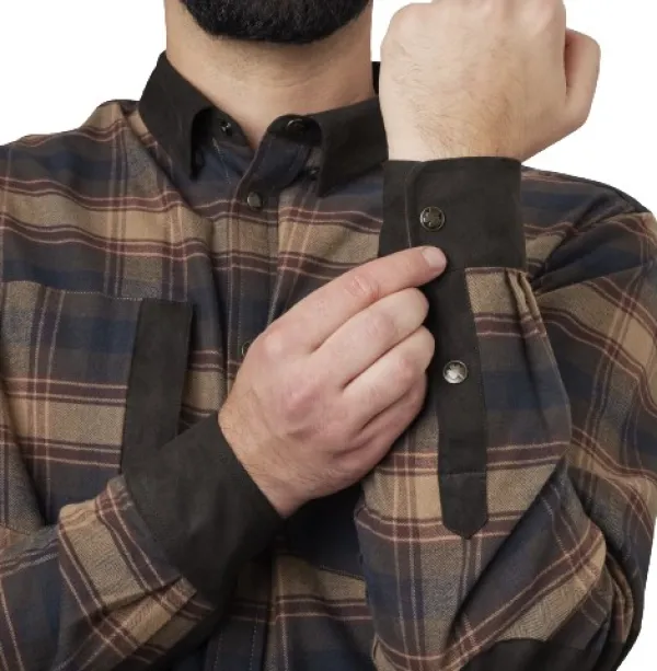 Härkila Aivak L/S Shirt flanellipaita, oliivinvihreä| Metsästyspaidat