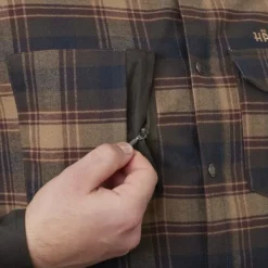 Härkila Aivak L/S Shirt flanellipaita, oliivinvihreä| Metsästyspaidat