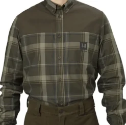 Härkila Metsästyspaidat^Anker L/S Shirt kauluspaita, ruskea