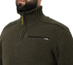 Härkila Annaboda 2.0 HSP Knit Pullover neulepusero, vihreä| Metsästysliivit/Fleeceliivit