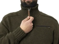 Härkila Annaboda 2.0 HSP Knit Pullover neulepusero, vihreä| Metsästysliivit/Fleeceliivit