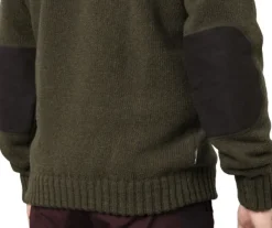 Härkila Annaboda 2.0 HSP Knit Pullover neulepusero, vihreä| Metsästysliivit/Fleeceliivit