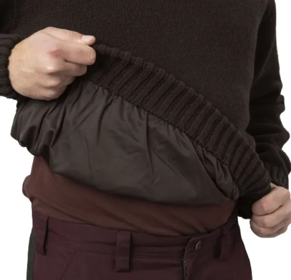 Härkila Annaboda 2.0 HSP Knit Pullover neulepusero, tummanruskea| Metsästysliivit/Fleeceliivit