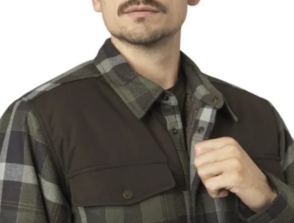 Härkila Metsästyspaidat^Asmund Insulated Wool Shirt paita, Willow Green/Phantom