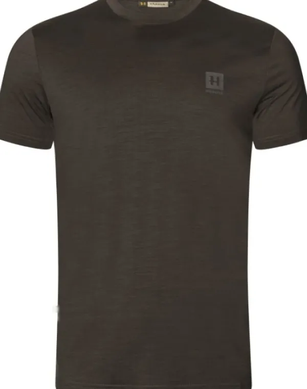 Härkila Metsästysliivit/Fleeceliivit^Base All Season S/S Shirt paita, Shadow Brown