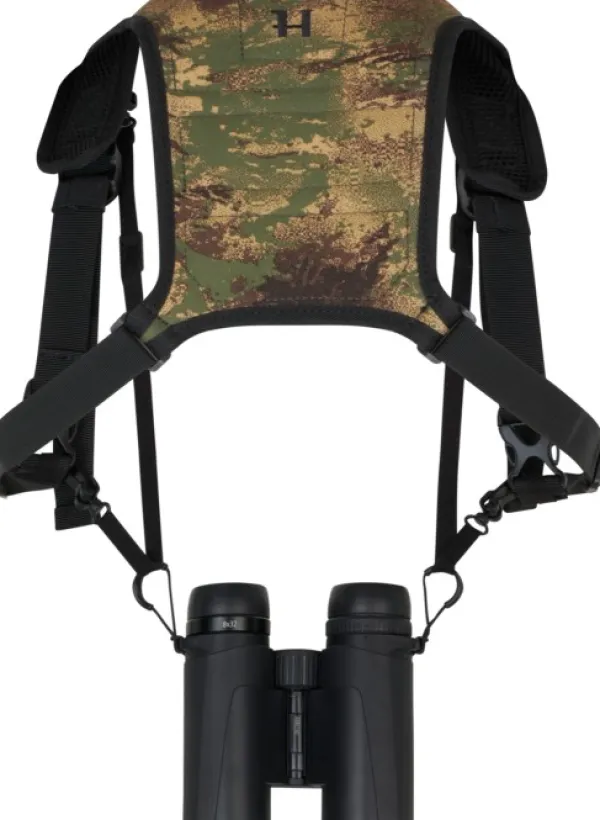 Härkila Katselukiikarit^Deer Stalker Camo Bino Strap kiikarin kantolaukku valjailla, Axis MSP®Forest