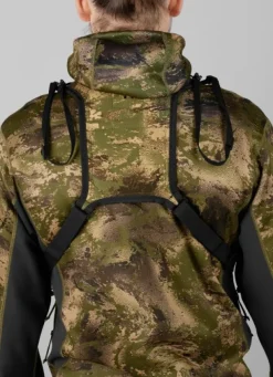 Härkila Katselukiikarit^Deer Stalker Camo Bino Strap kiikarin kantolaukku valjailla, Axis MSP®Forest