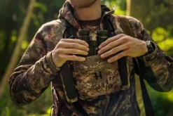 Härkila Katselukiikarit^Deer Stalker Camo Bino Strap kiikarin kantolaukku valjailla, Axis MSP®Forest