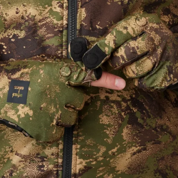 Härkila Deer Stalker Camo HWS metsästyskäsineet AXIS MSP, vihreä/camo| Metsästyskäsineet