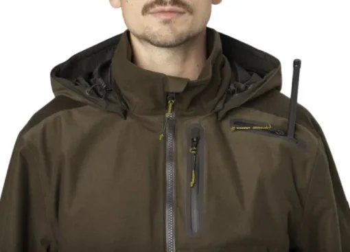 Härkila Forest Hunter GTX Jacket metsästystakki, Hunting Green/Shadow Brown| Metsästystakit/Vedenpitävät Metsästystakit