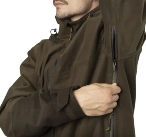 Härkila Forest Hunter GTX Jacket metsästystakki, Hunting Green/Shadow Brown| Metsästystakit/Vedenpitävät Metsästystakit