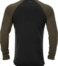 Härkila Heat L/S T-Shirt Willow Green/Black| Lämpövaatteet