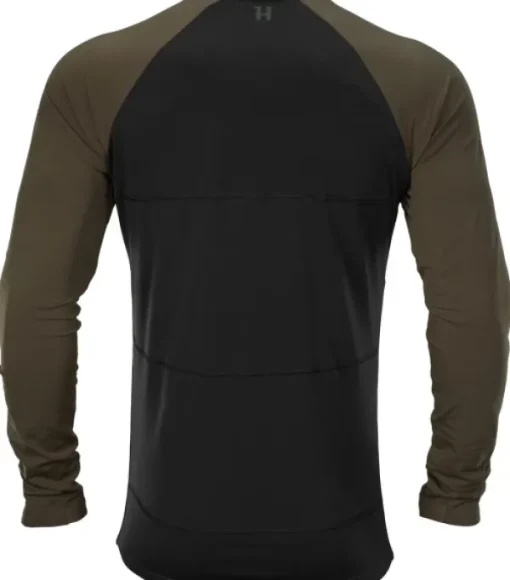 Härkila Heat L/S T-Shirt Willow Green/Black| Lämpövaatteet
