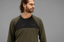 Härkila Heat L/S T-Shirt Willow Green/Black| Lämpövaatteet