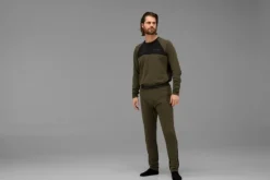 Härkila Heat L/S T-Shirt Willow Green/Black| Lämpövaatteet