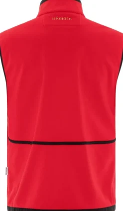 Härkila Liivit^Kamko Fleece Vest liivi, ruskea/punainen