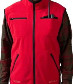 Härkila Liivit^Kamko Fleece Vest liivi, ruskea/punainen