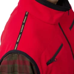 Härkila Liivit^Kamko Fleece Vest liivi, ruskea/punainen