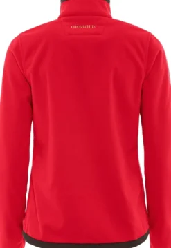 Härkila Naisten metsästysvaatteet/Naisten Metsästystakit^Kamko Fleece Women naisten kääntöfleecetakki, ruskea/punainen