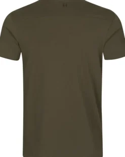Härkila Metsästysliivit/Fleeceliivit^Logo S/S T-shirt paita, Willow Green