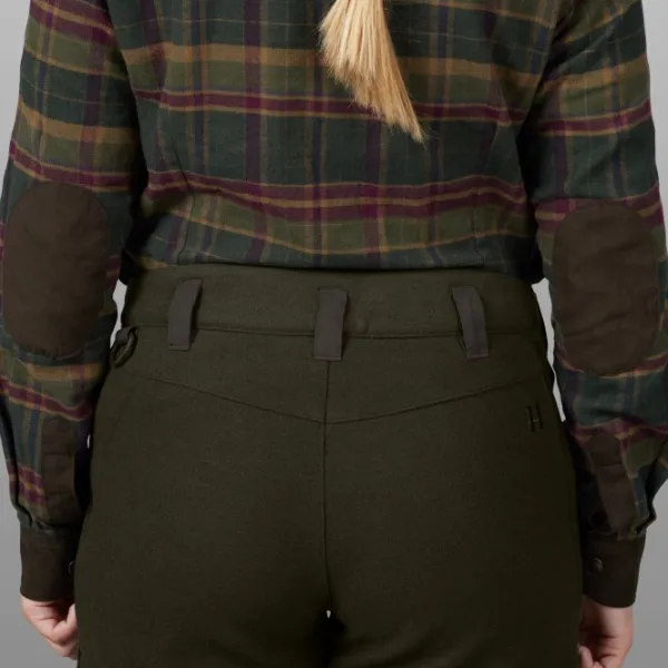 Härkila Metsästyshousut/Hybridihousut^Metso Hybrid Trousers Women naisten metsästyshousut, Willow Green