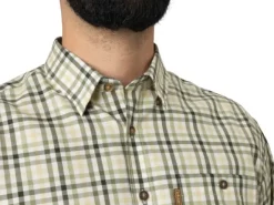 Härkila Milford Shirt kauluspaita, Beech Green Check| Metsästyspaidat