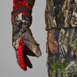 Härkila Metsästyskäsineet^Moose Hunter 2.0 GTX metsästyskäsineet MossyOak Break-Up, camo/punainen