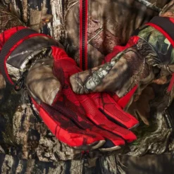 Härkila Metsästyskäsineet^Moose Hunter 2.0 GTX metsästyskäsineet MossyOak Break-Up, camo/punainen