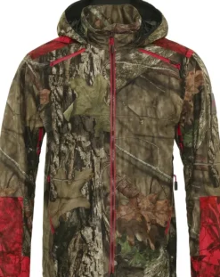 Härkila Moose Hunter 2.0 GTX -metsästystakki, MossyOak Break-Up Country/Red| Koiranohjaajan Vaatteet