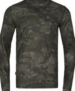 Härkila NOCTYX Camo L/S T-Shirt pitkähihainen paita, AXIS MSP®Black| Camovaatteet